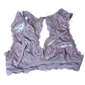 Victoria Secret Womens M Pink Lace Bralette Racerback Wireless Hook & Eye Back