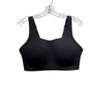 Victorias Secret Seamless Black Sports Bra Size 38D With Adjustable Straps & Breathable Fabric Design #6376
