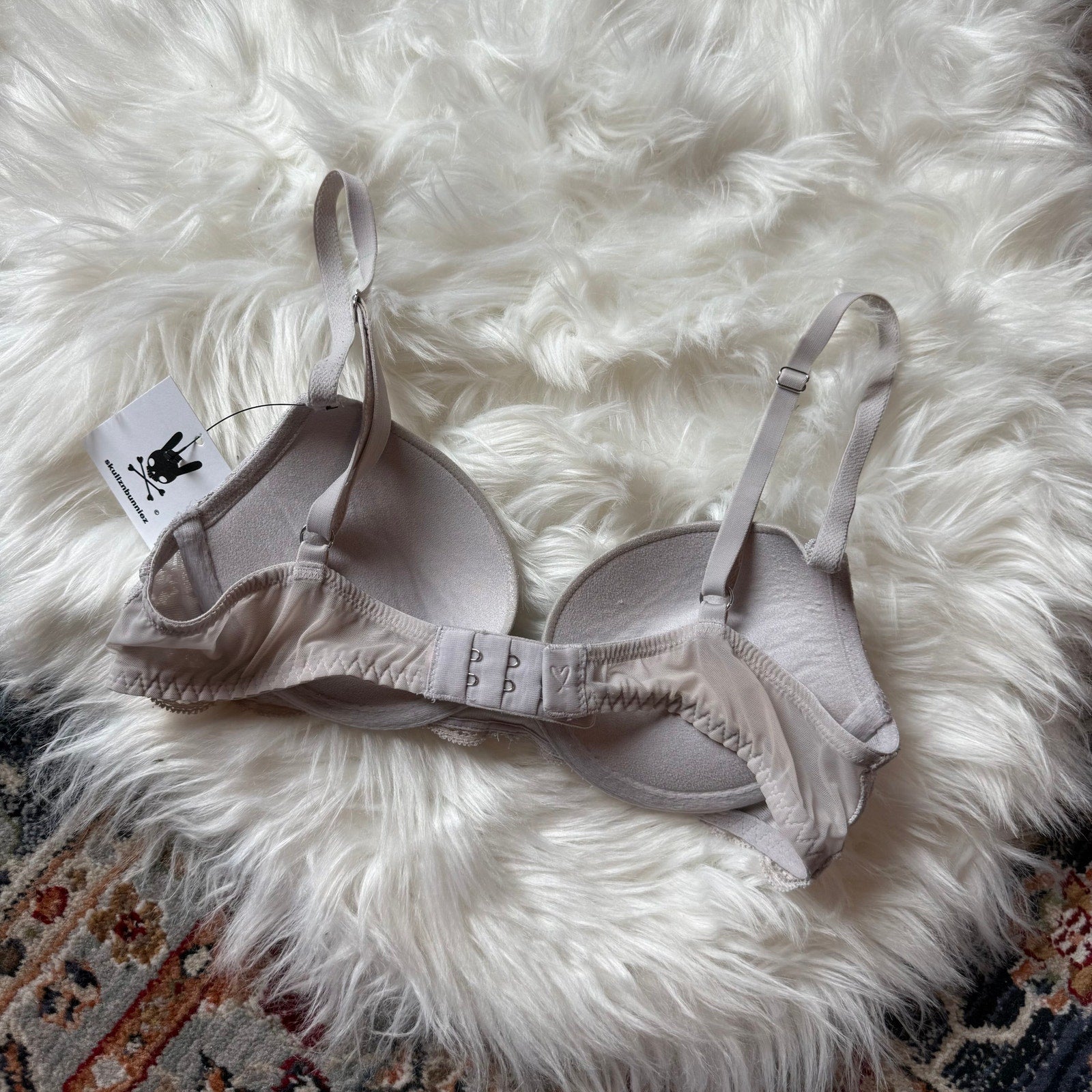 Victoria's Secret Grey Sparkle Bra - Size 32B